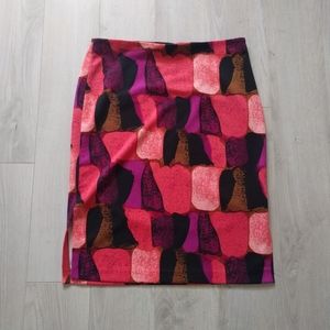 NWOT Worthington Colorblock Skirt